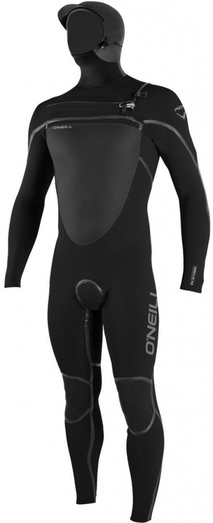 oneill-psycho-tech-fz-55-4mm-hooded-wetsuit-black